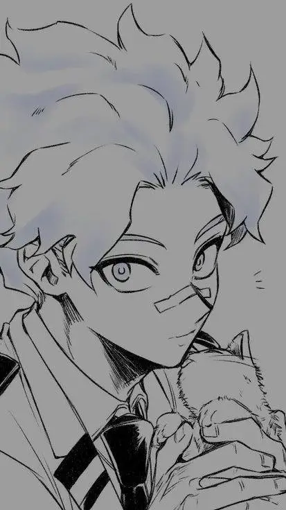 ai character: Oboro shirakumo background