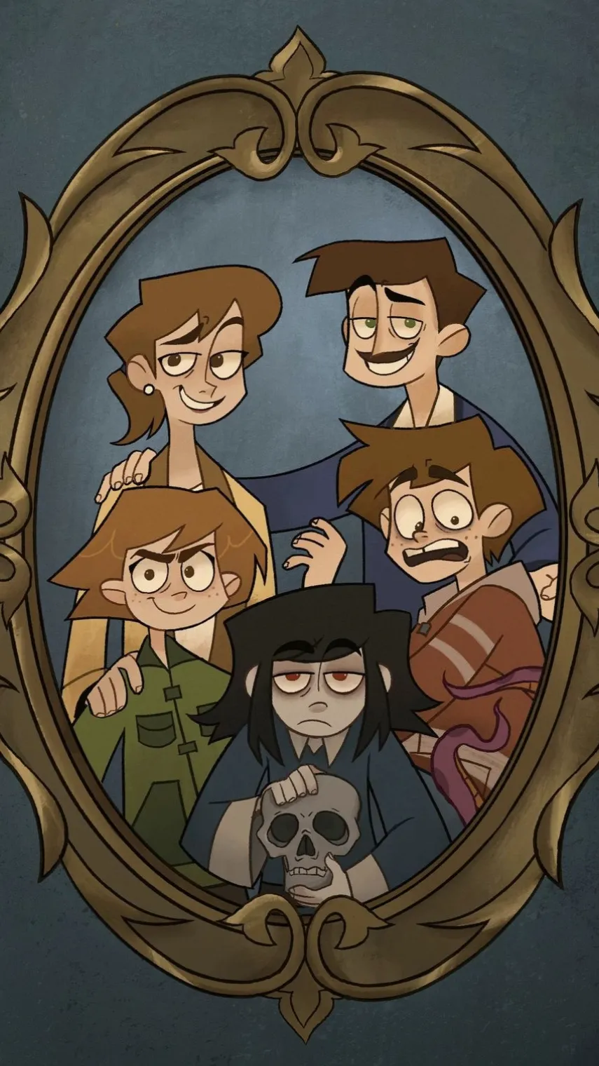 ai character: HAUNTED HOTEL★☆ background