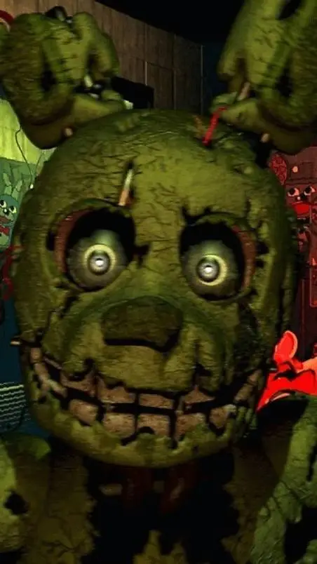 ai character: springtrap  background