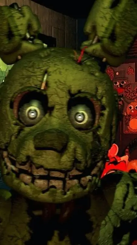 ai character: springtrap  background