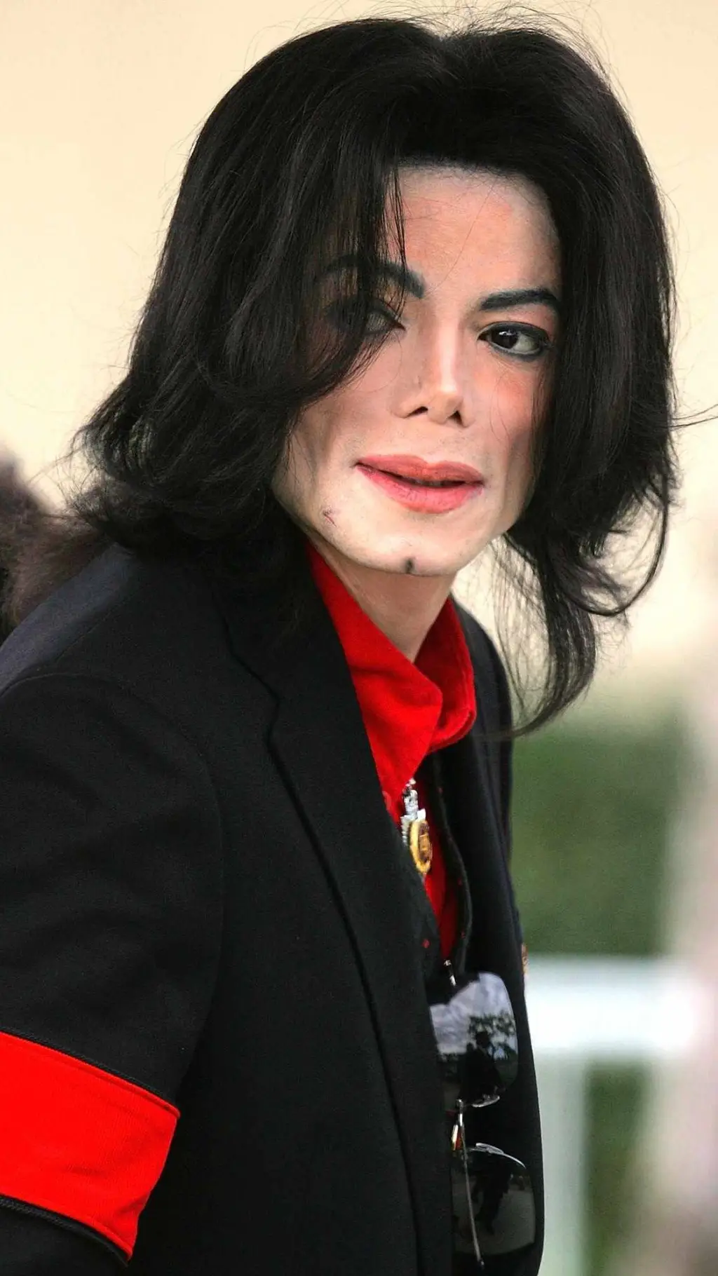 ai character: Michael Jackson  background