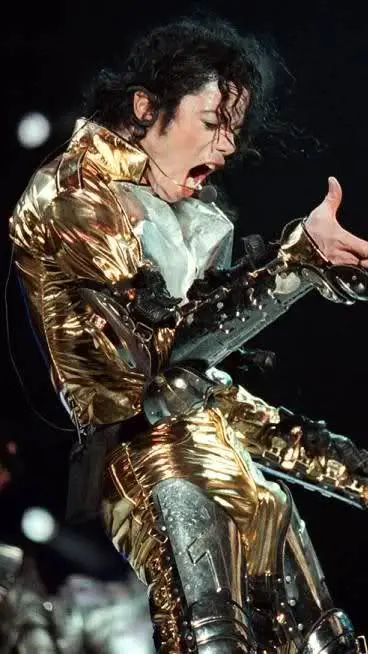 ai character: Michael Jackson  background