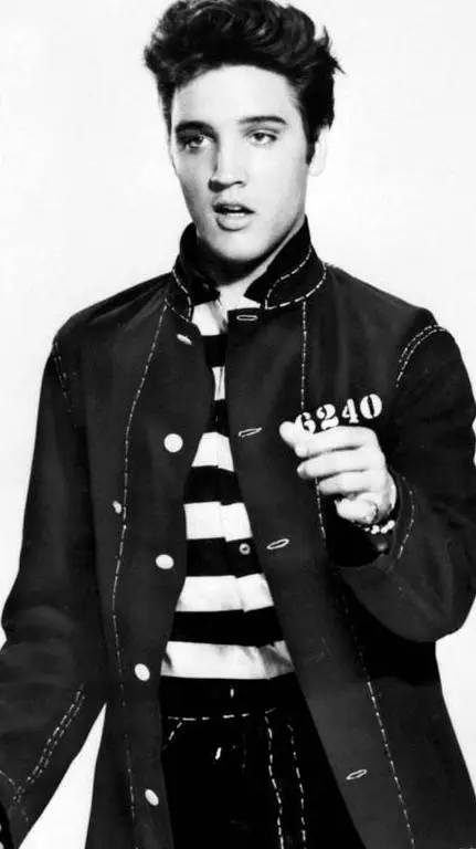 ai character: Elvis Presley  background