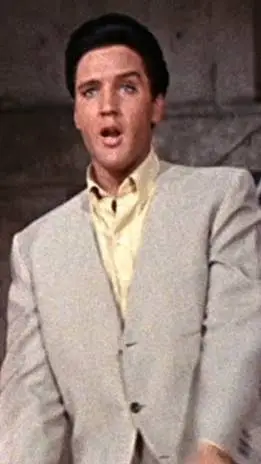 ai character: Elvis Presley  background