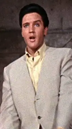 ai character: Elvis Presley  background