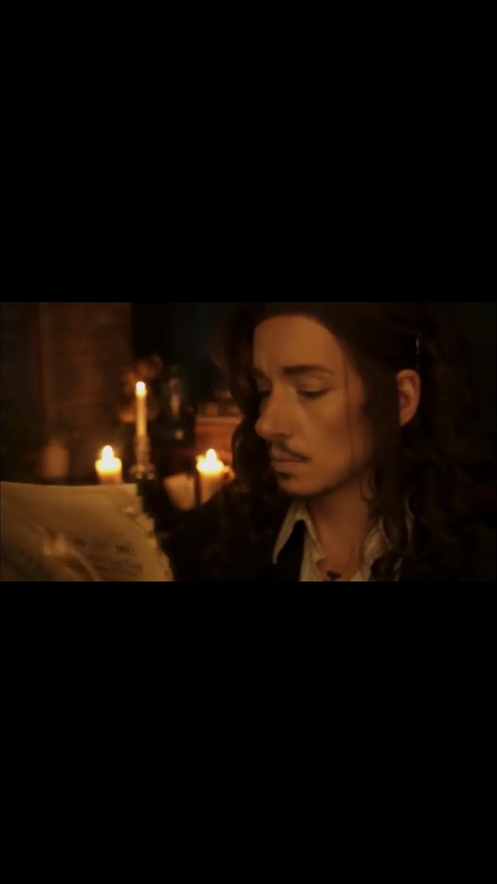ai character: ￼ Sirius￼ black background