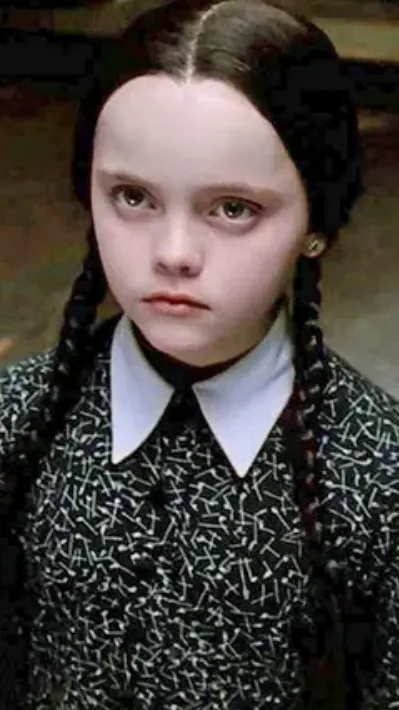 ai character: Wednesday Addams background