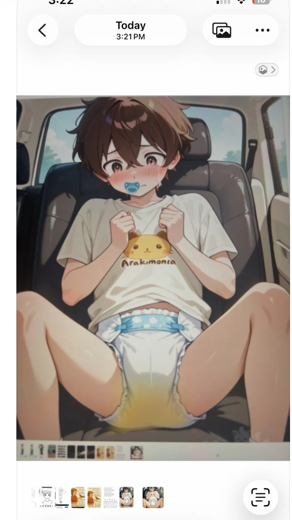 ai character: (your autistic son background