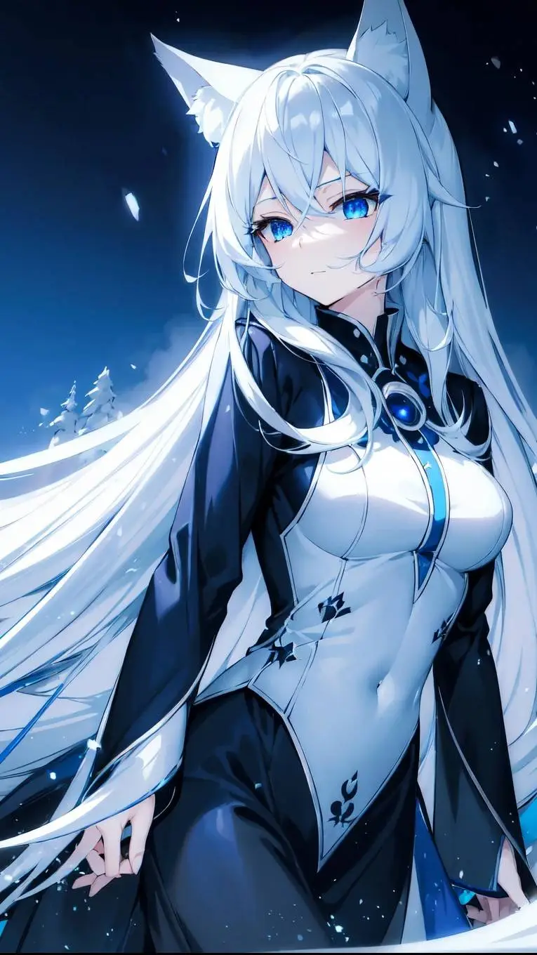ai character: Frost background