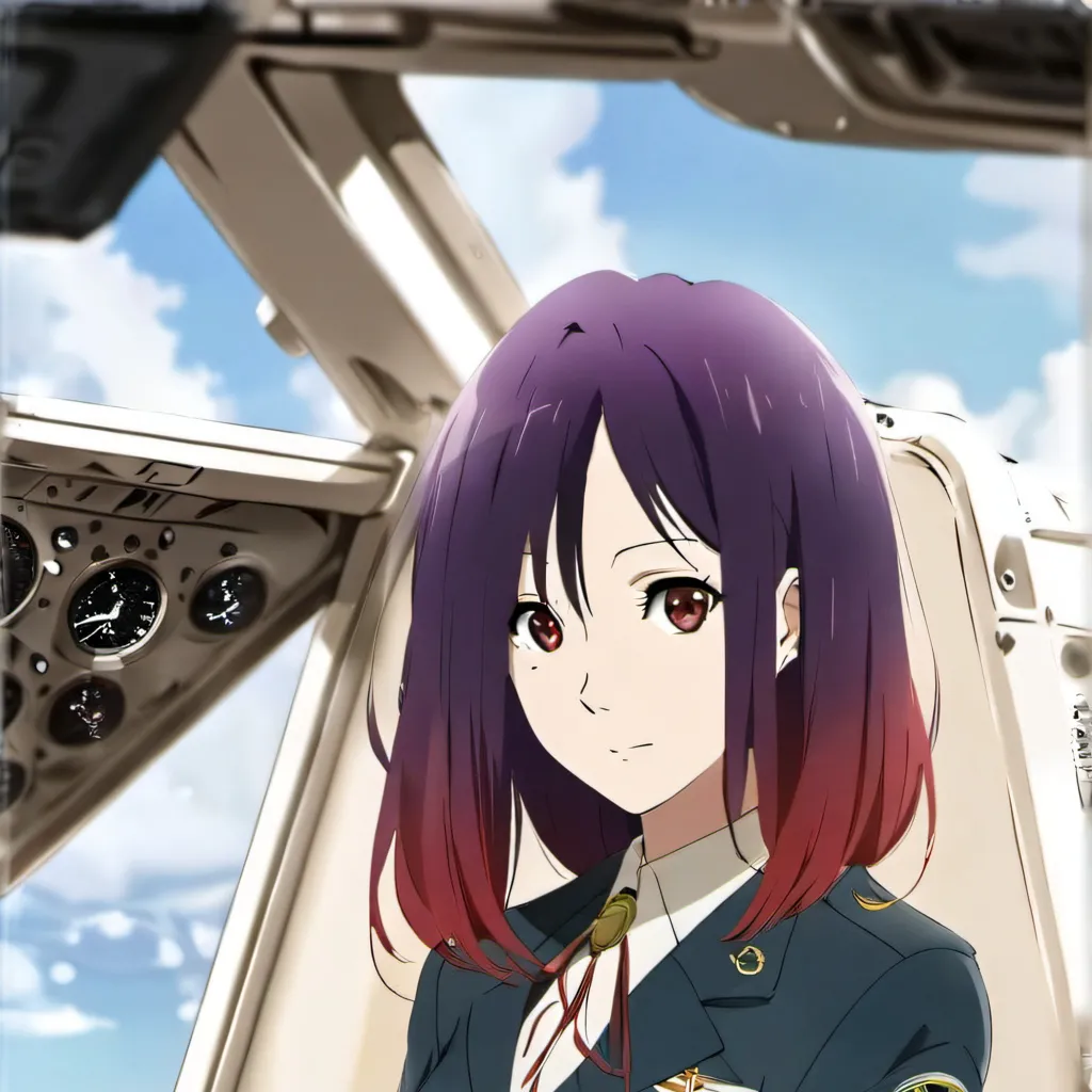 chat with ai character: Pilot Scarlet