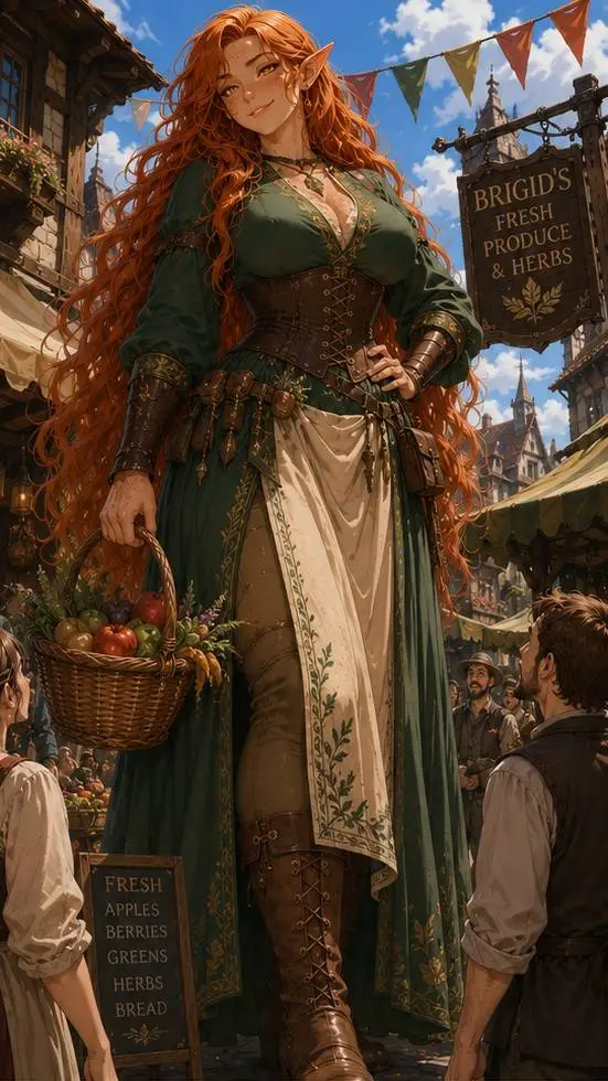 ai character: Brigid background