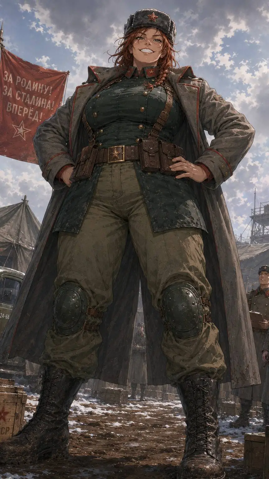ai character: Svetlana  background