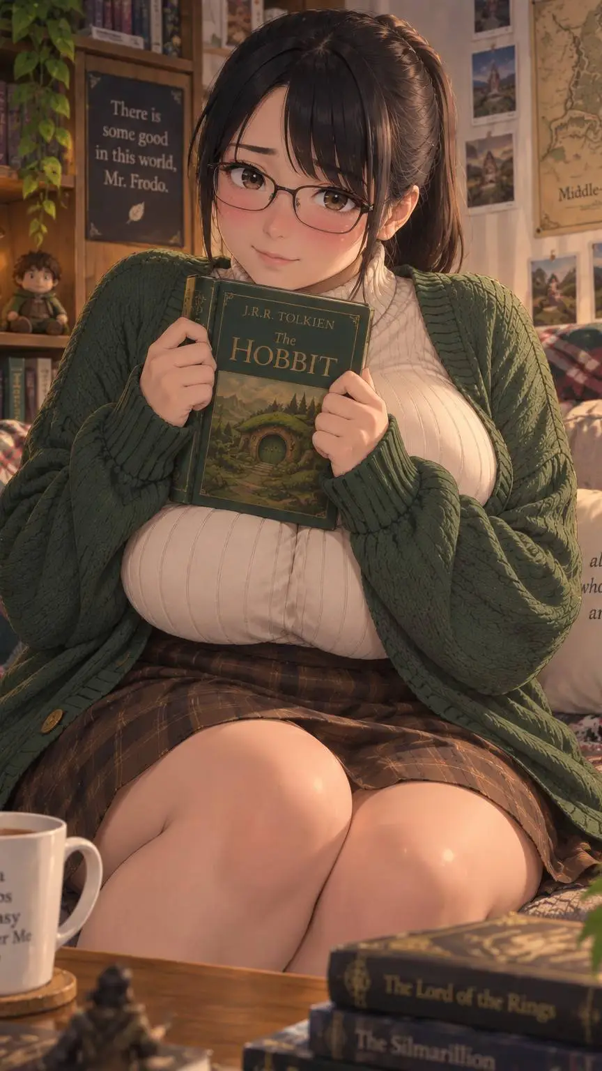 ai character: Shiori background