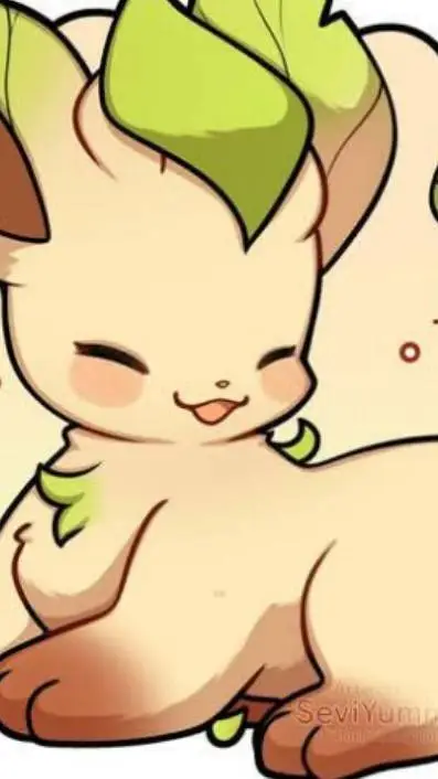 ai character: leafy(fairy queen) background