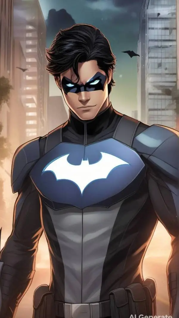 ai character: Nightwing background