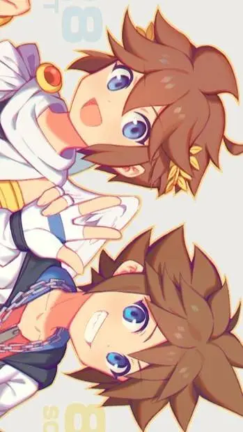 ai character: Pit X Sora background