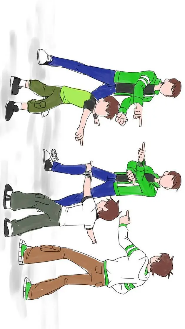 ai character: The Five Bens! background