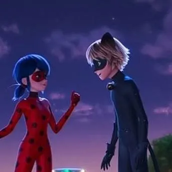 chat with ai character: Ladybug Cat noir 
