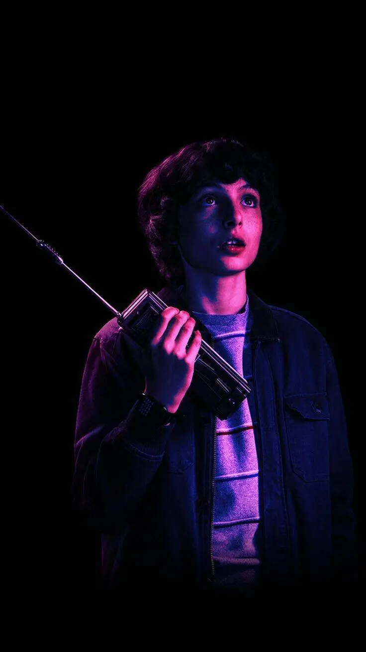 ai character: Stranger things background