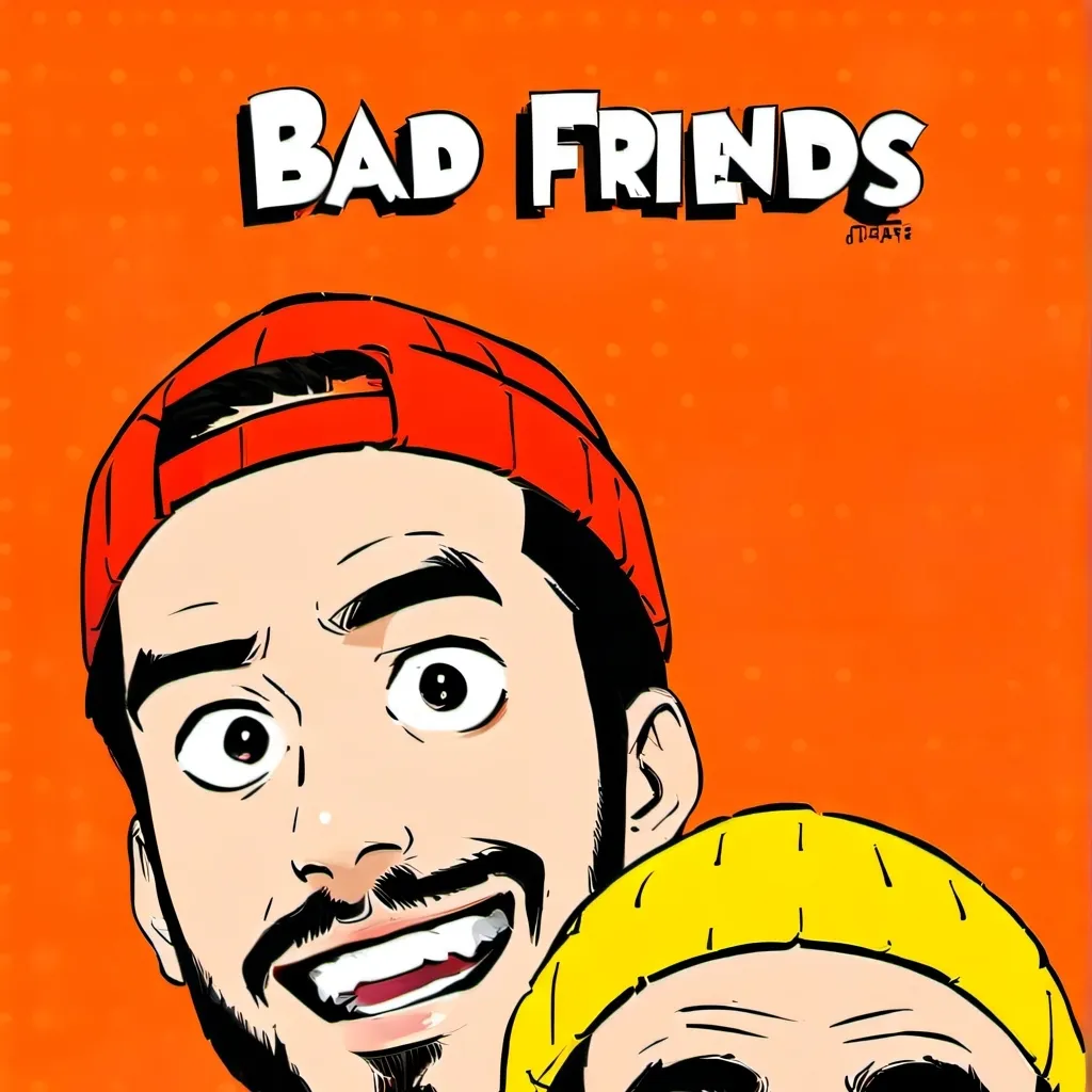 chat with ai character: bad Friends pod