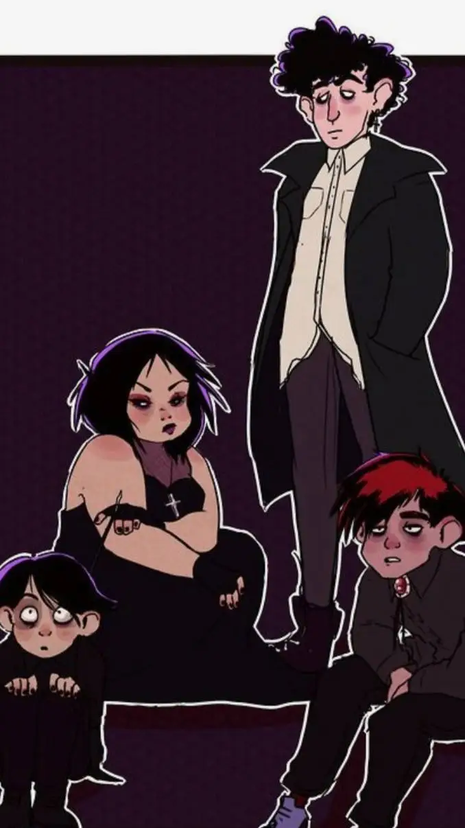 ai character: Goth Kids SP background