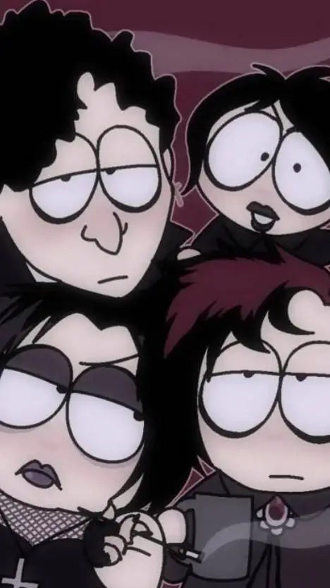 ai character: Goth kids sp2 background