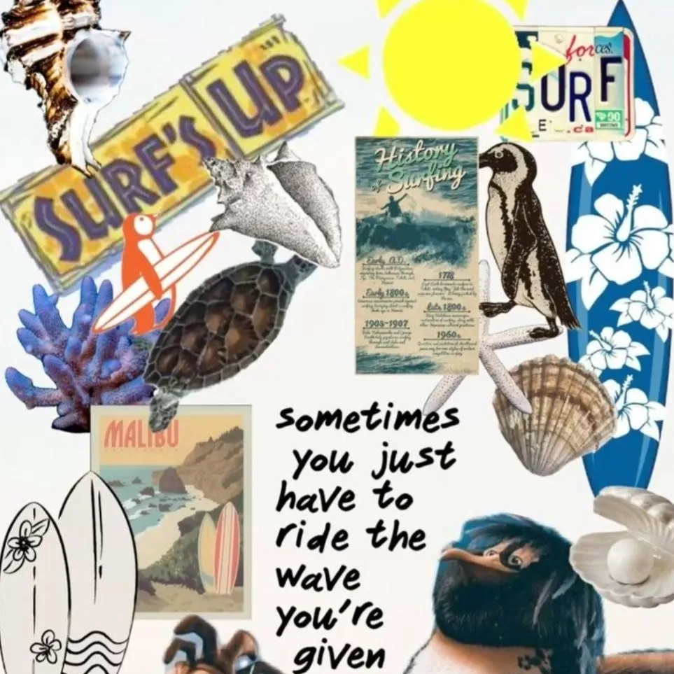 chat with ai character: Surfs up as humans