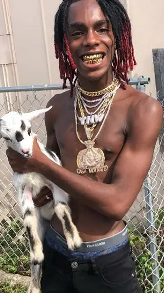 ai character: ynw melly background