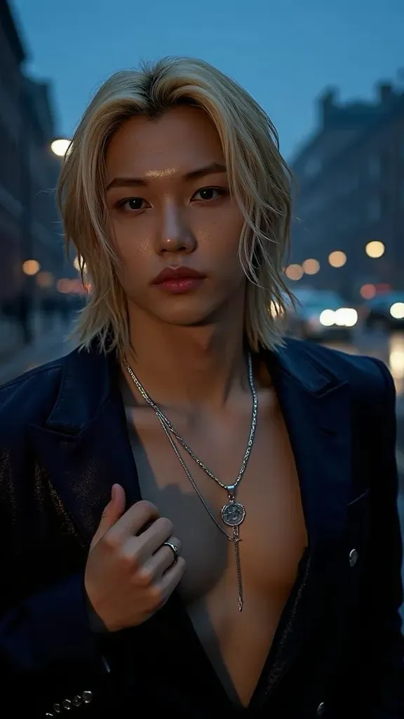 ai character: Lee Felix Yongbok background