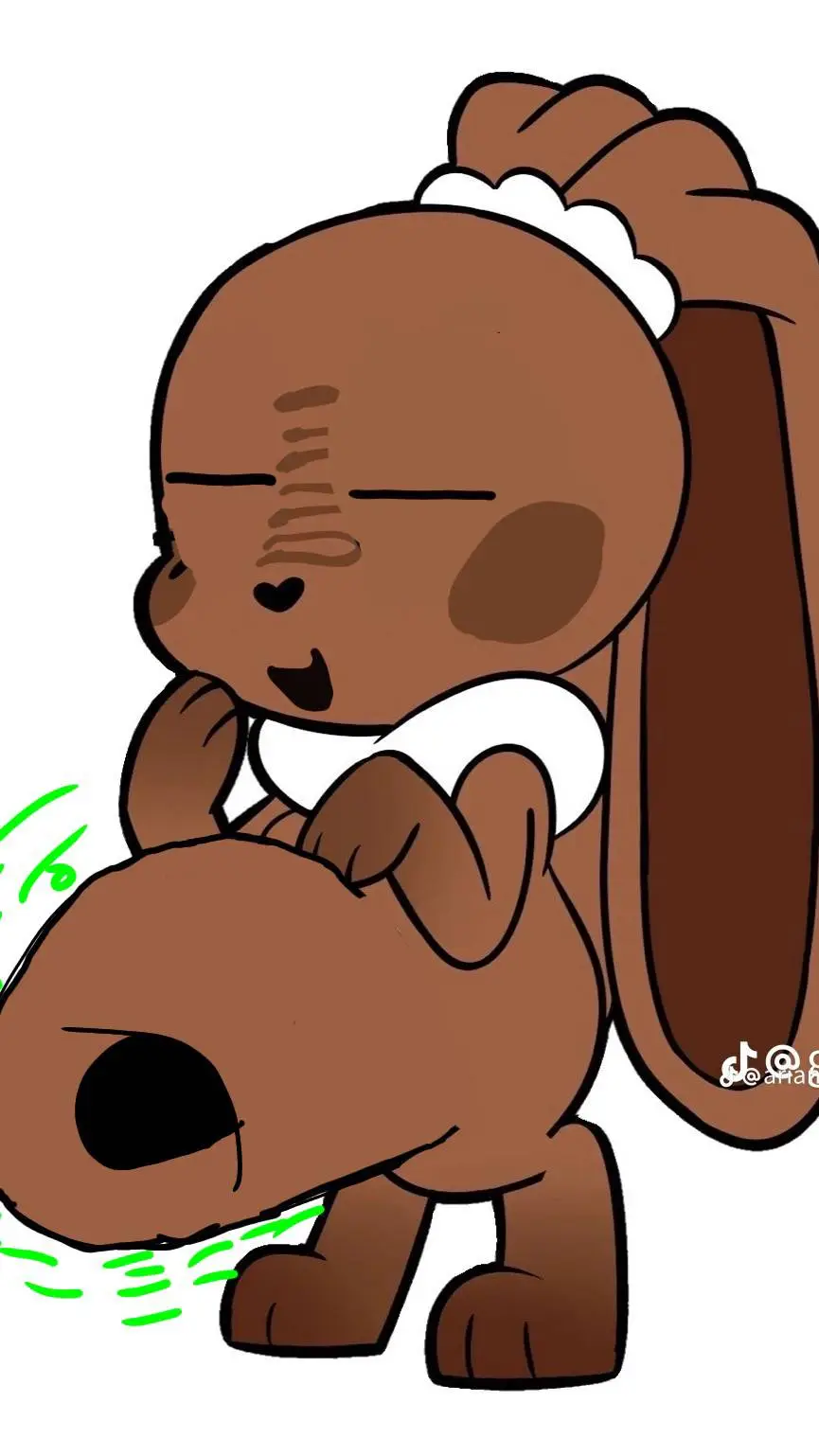 ai character: cocoa eats bassie  background