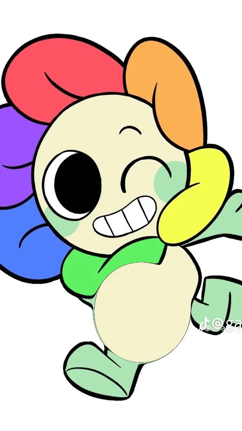 ai character: dandy eats astro background