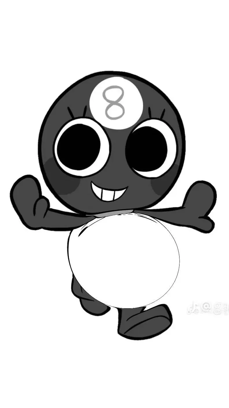 ai character: toodles eats gourd background