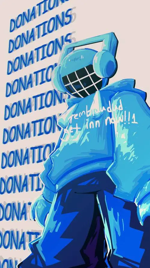 ai character: Bluudud  background