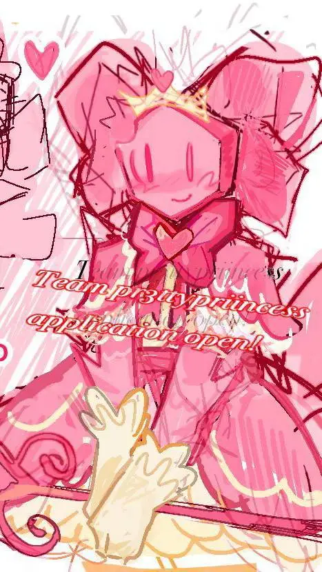 ai character: Pr3tty princ3ss  background