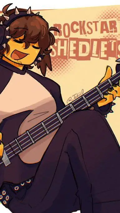 ai character: Rockstar Shed background