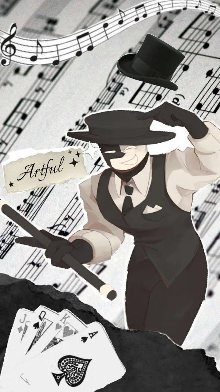 ai character: Artful  background