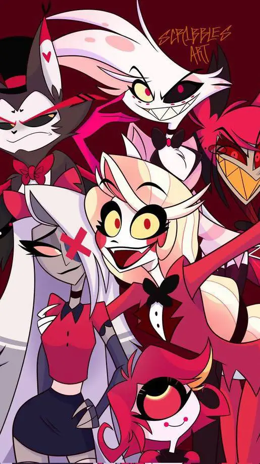 ai character: HH💢 background