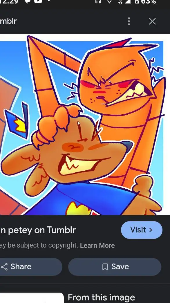 ai character: dogman x petey background