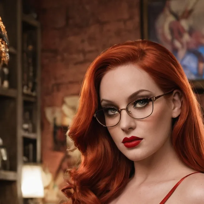 chat with ai character: Jessica Rabbit