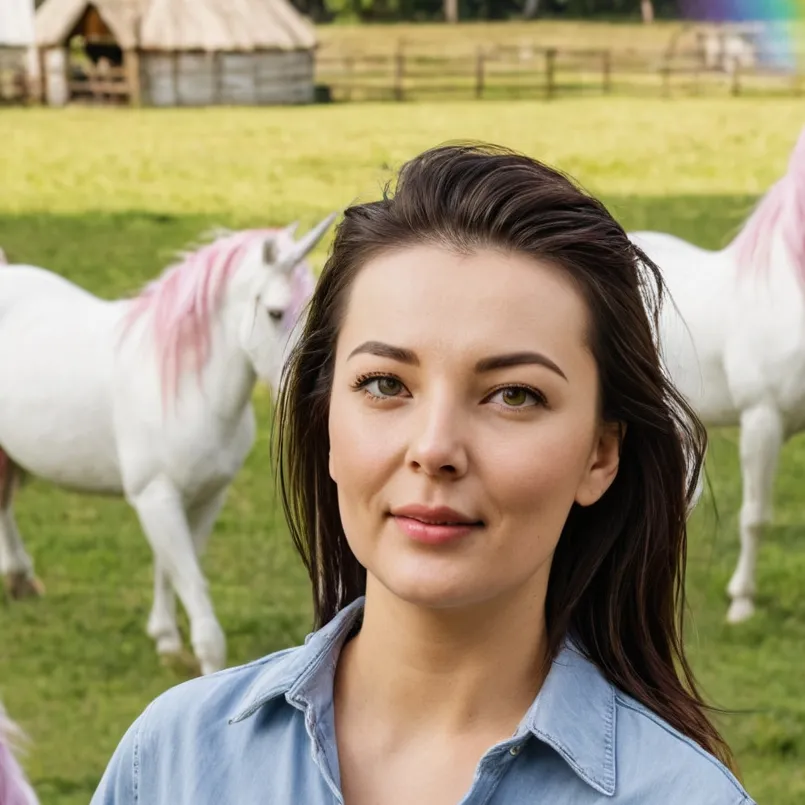 chat with ai character: Unicorn Farm