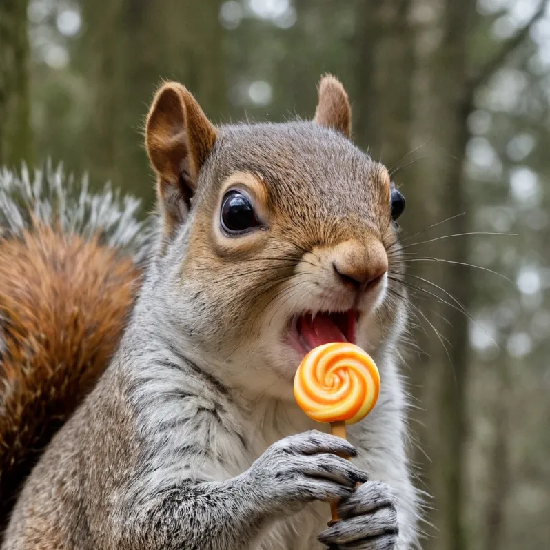 chat with ai character: Bushy Squirrel