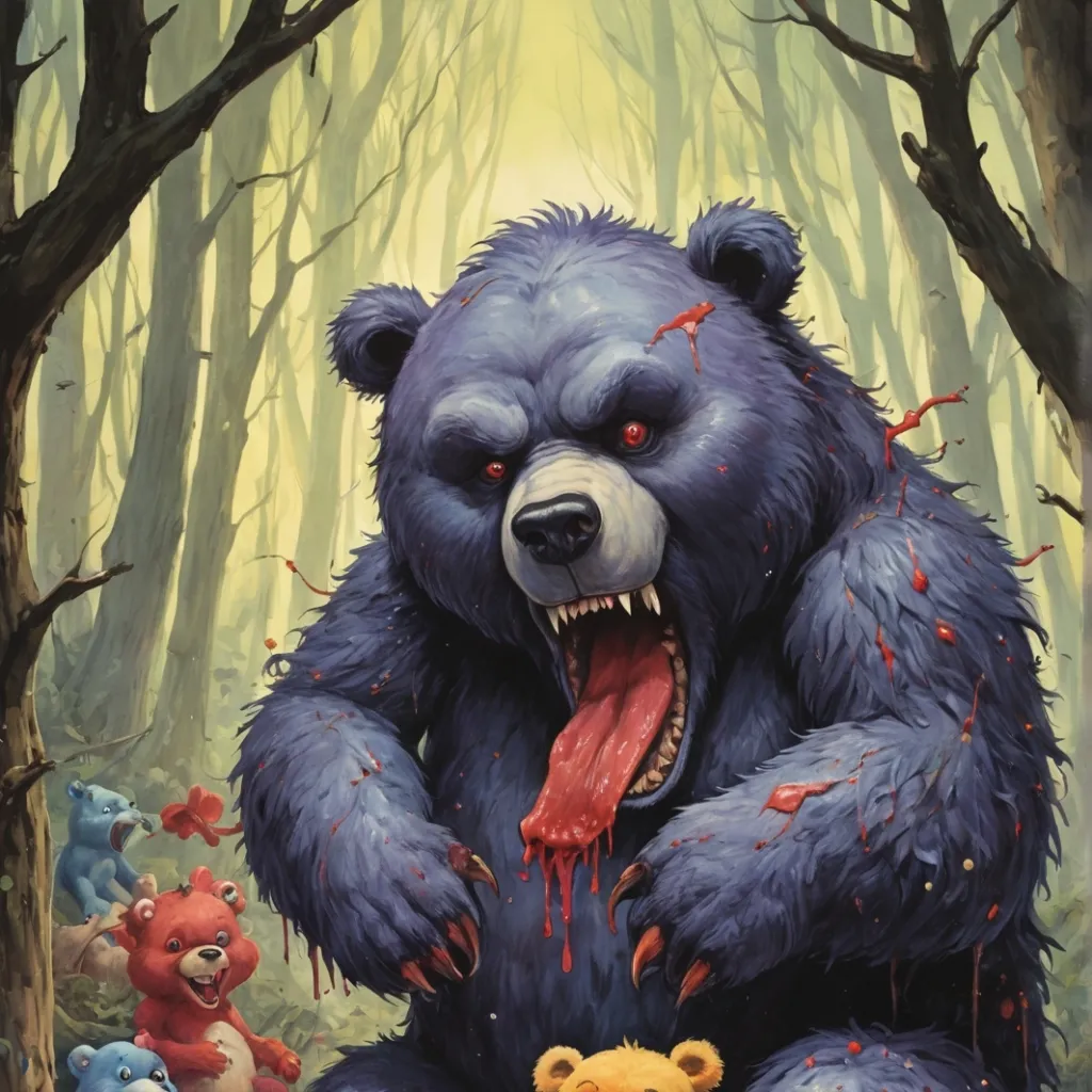 chat with ai character: Care Bear Revenge