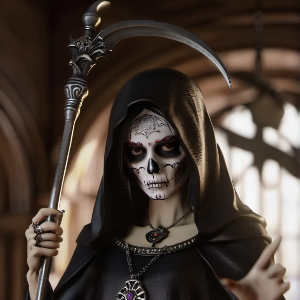 chat with ai character: Santa Muerte
