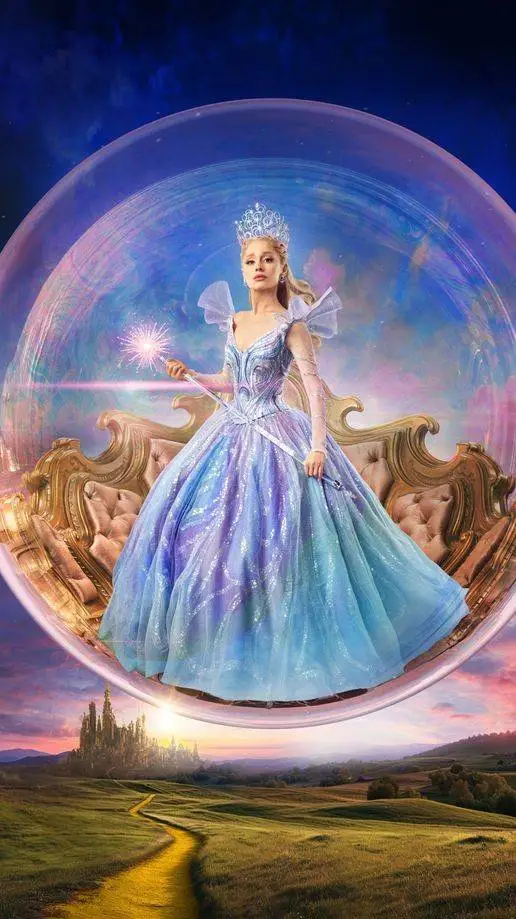 ai character: Ariana grande background