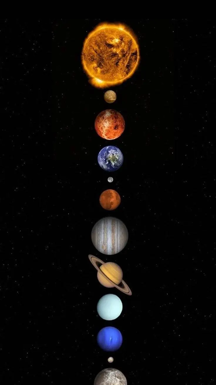 ai character: magical planets background