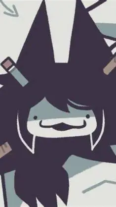 ai character: miss circle background