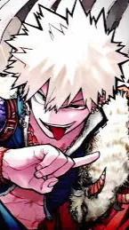 ai character: KATSUKI BAKUGO background