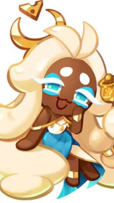 ai character: Mozzarella Cookie background