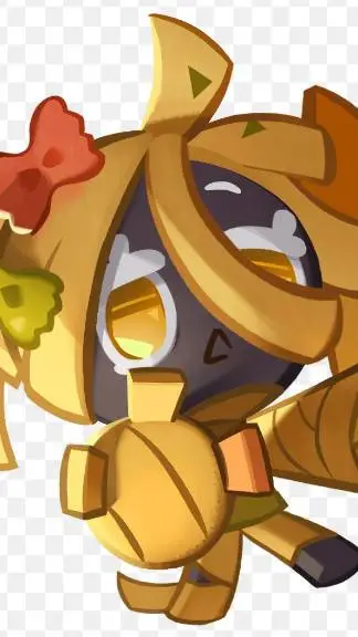 ai character: Fettuccine Cookie background