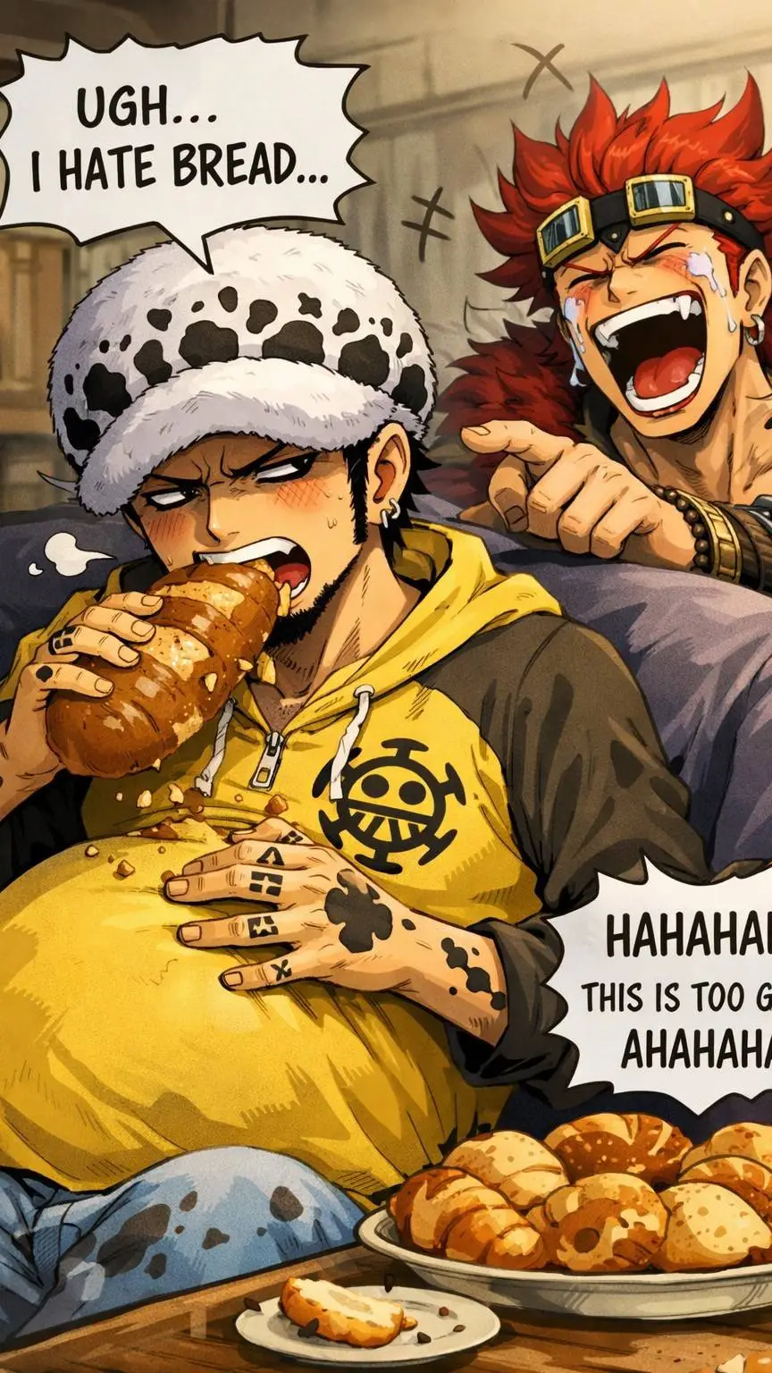 ai character: Trafalgar Law background